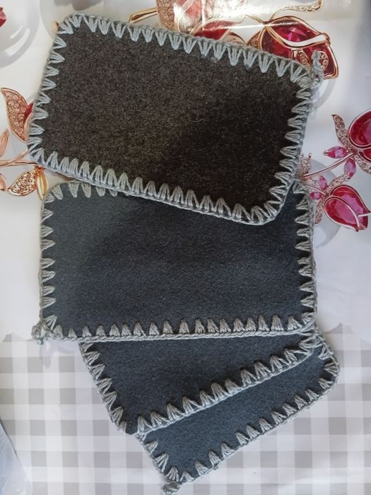 Перчатки меховые, прихватки