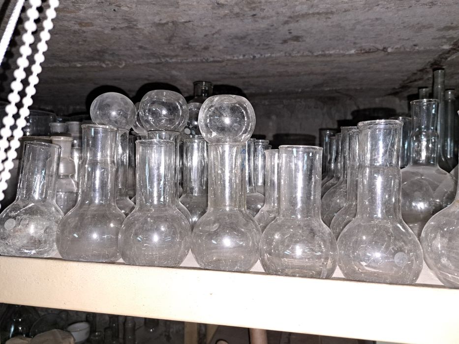 Колбы плоскодонные и круглодонные