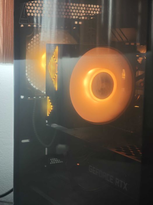 Мощен Геймърски Компютър AMD Ryzen + Nvidia (1 Г. Лична Гаранция)