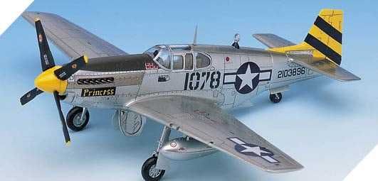 Сборная модель самолета P-51С Mustang (Academy 1/72)