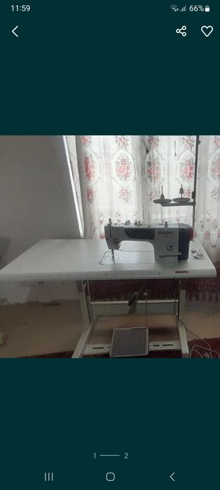 BOUYU. Тикув машинаси + аверло