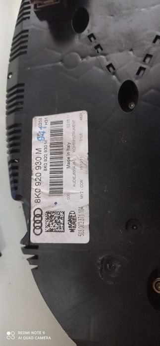 Ауди А4 В8 щиток приборов.