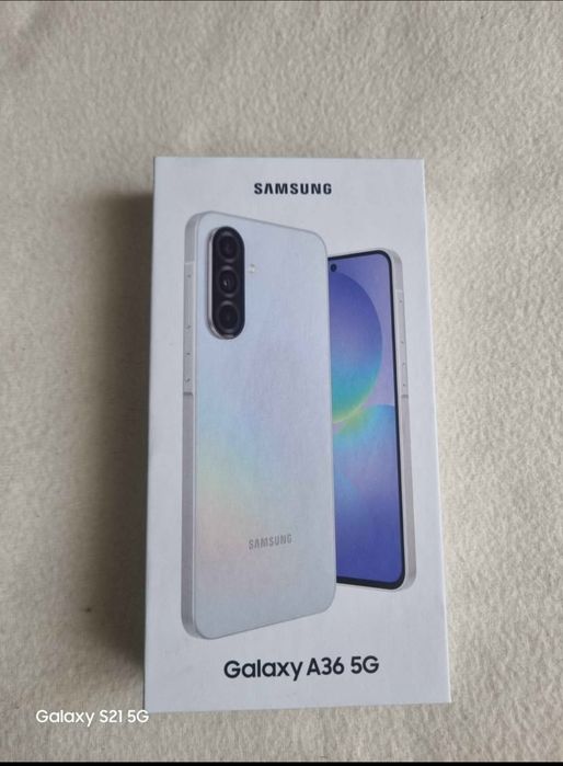 Samsung a36 в перфектно състояние с оставаща гаранция 20 месеца