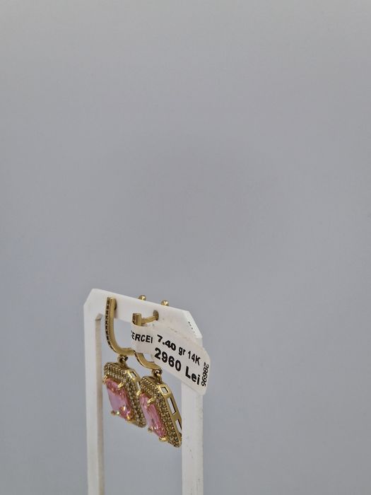 Cercei Aur 14k Greutate 7.40gr #25279