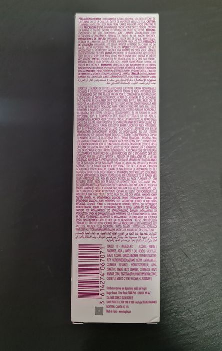 Dolce Gahanna Devotion 100ml и Mugler Alien Hypersense 100ml