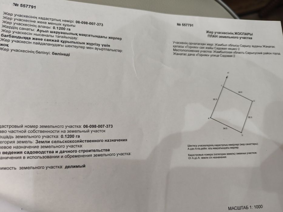 Продажа участков