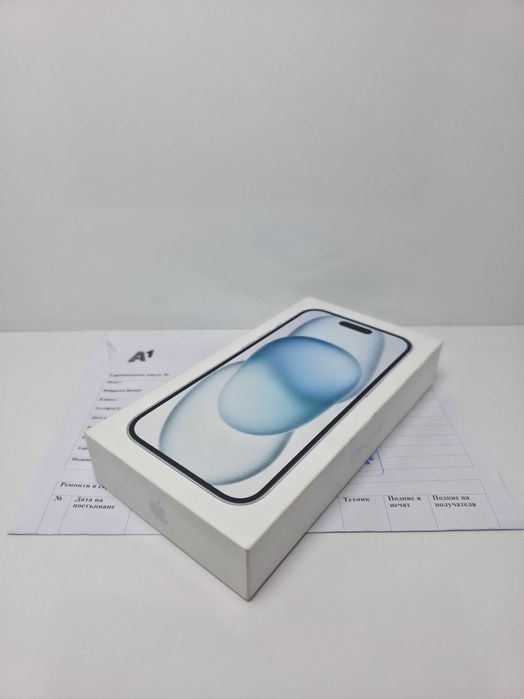 НОВ•iPhone 15 128GB Blue•Гаранция