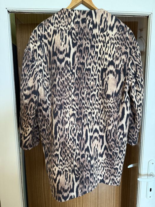 Манто Манго в леопардов принт