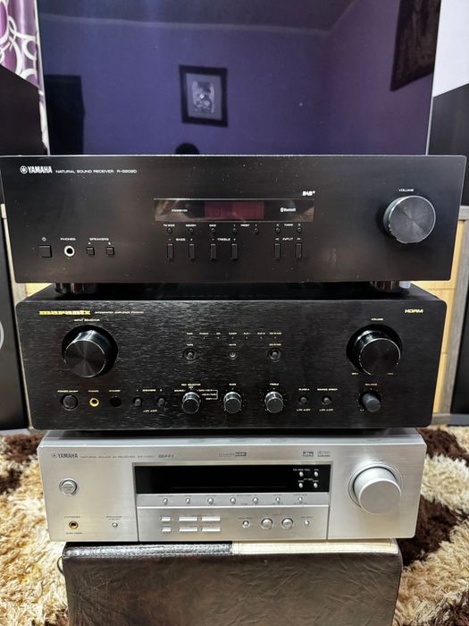 Marantz PM 8000, Yamaha RX-V350, Yamaha  R-S202D