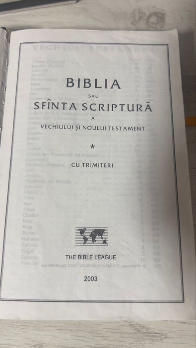 Biblia Ortodoxa si Cornilescu