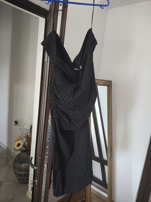 Rochie mini elegantă, nouă, cu fermoar lateral