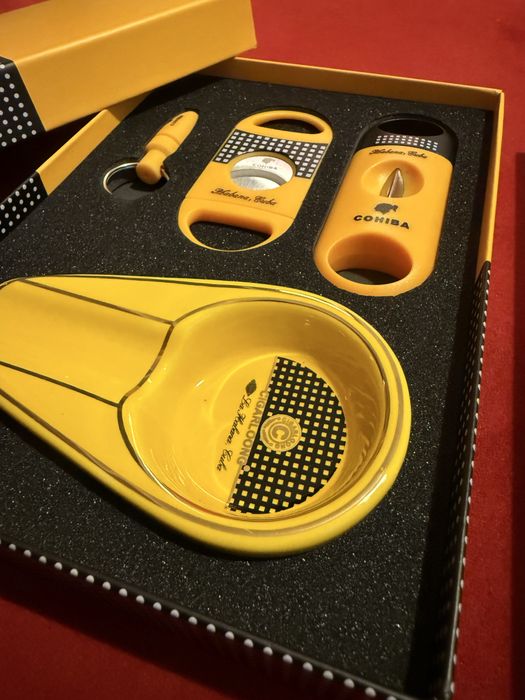Set cadou Cohiba pentru trabucuri – accesorii deluxe (NOU)