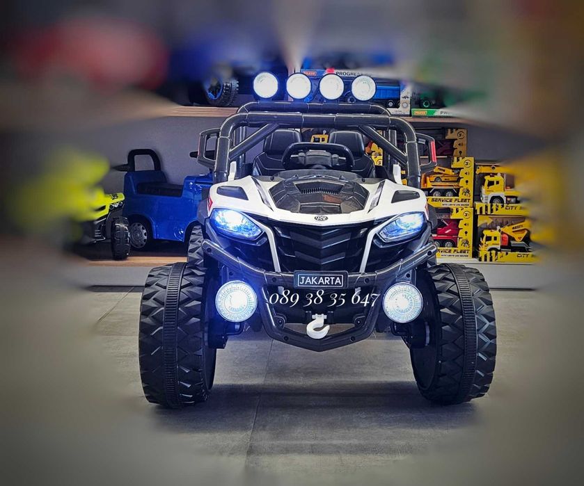 ТОП ЦЕНА!НОВО!Акумулаторно бъги/UTV Jakarta 4x4 с 12V батерия,USB