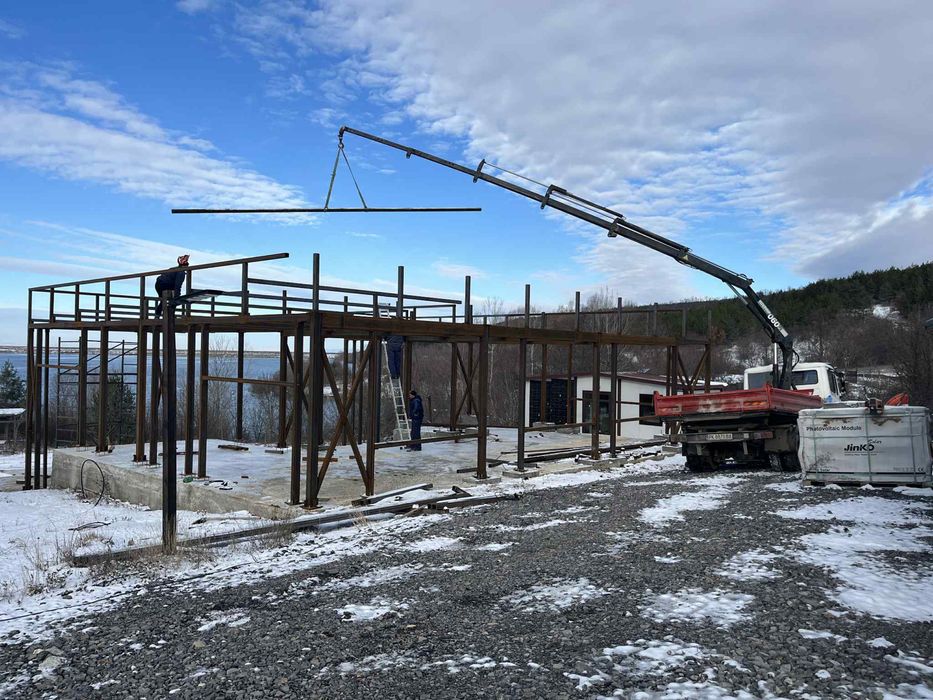 Услуги с мини багер, бобкат и самосвал с кран!