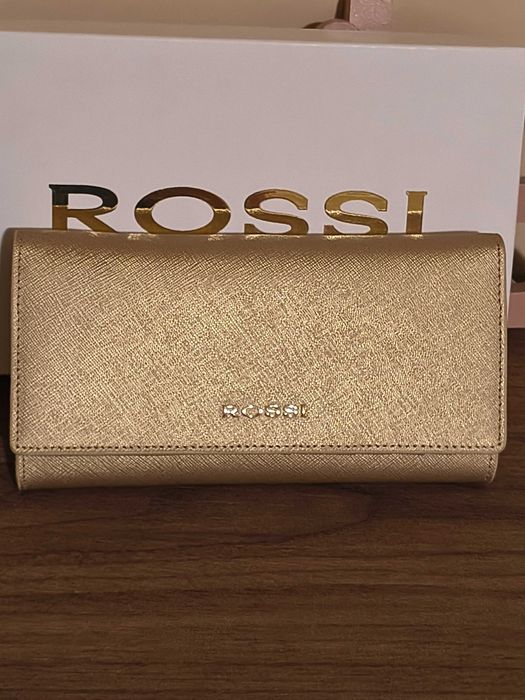 Нов дамски портфейл Rossi - естествена кожа