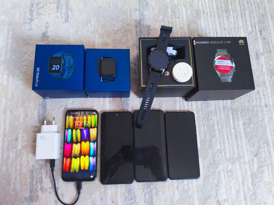 телофон и часы все сразу