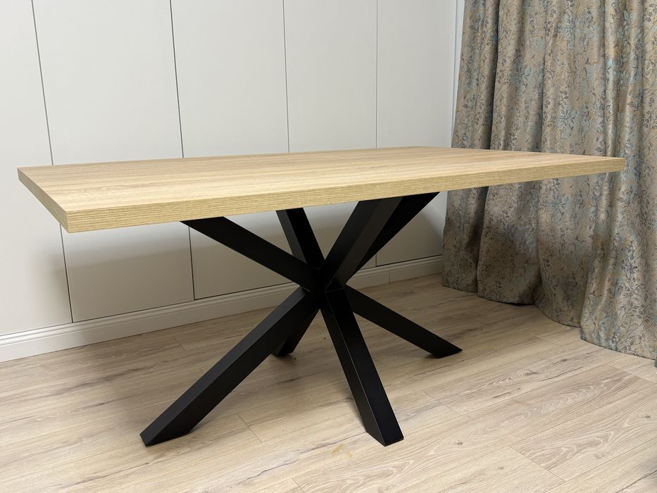 Vand masa dinning maro din mdf si metal 100x160 cm ARGO KAVE HOME