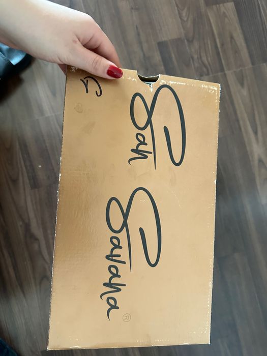 Pantofi aurii piele naturală