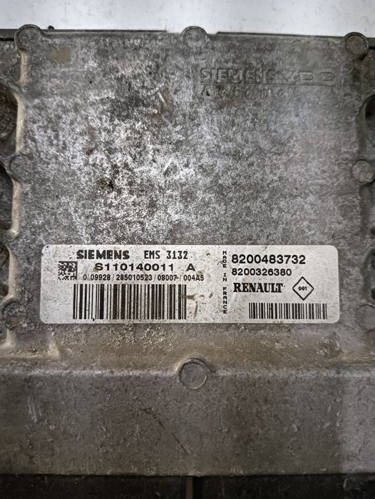 Calculator Ecu Dacia Logan Mcv Ks_ 2007 - > 1.6 1.6 K7M 710 S110140011