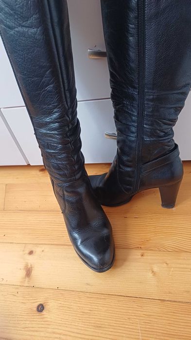 Дамски ботуши естествена кожа