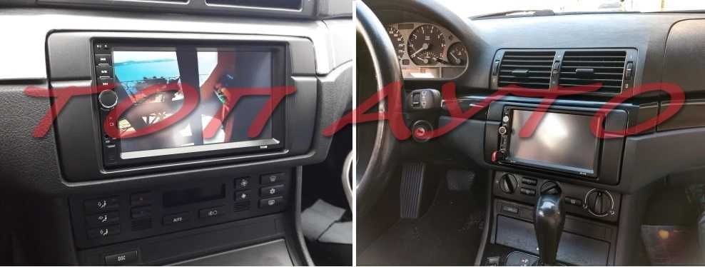 Рамка е46 Панел 2 Din 7 инча BMW Serie 3