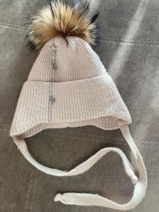 Зимняя шапка на девочку
