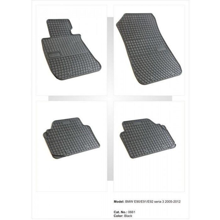 Висококачествени гумени стелки FROGUM БМВ BMW 3-та серия E90 E91 E92
