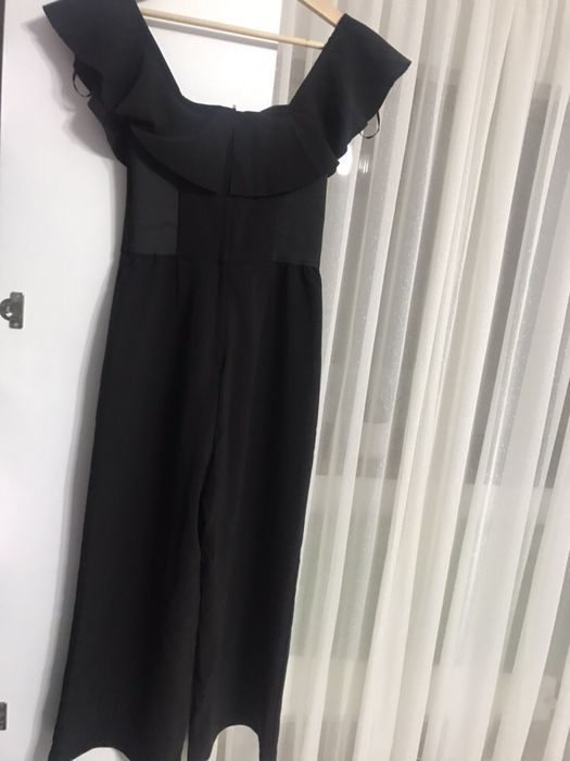 Salopeta neagra eleganta H&M