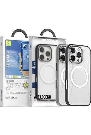 Blueo skin-friendly anti-drop magnetic case gen.2 iphone 16 pro max, ч