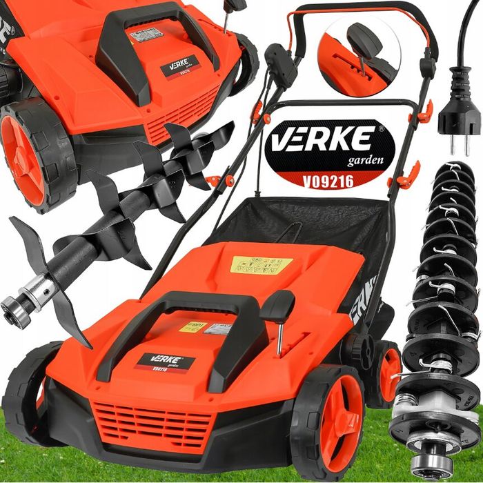 Aerator, scarificator electric 1600 W, 220V, 38 cm, Verke