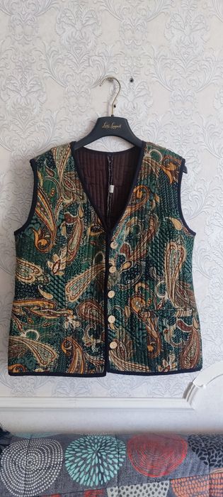 Этно жилетка утеплённая