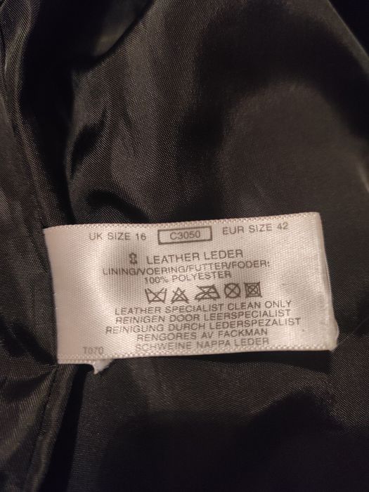 Geaca piele originala mărimea 42