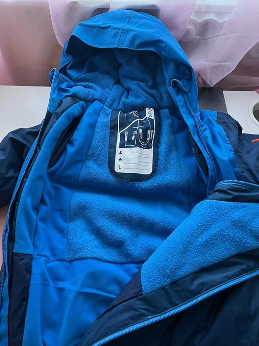 Бебешки гащеризон xwarm pull'n fit, син