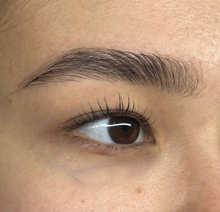 Ламинирование ресниц и бровей