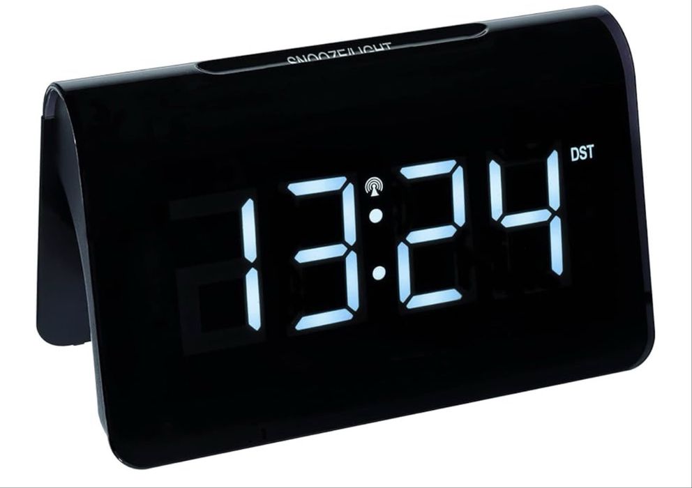 Ceas deșteptător digital radiocomandat TFA Dostmann ICON