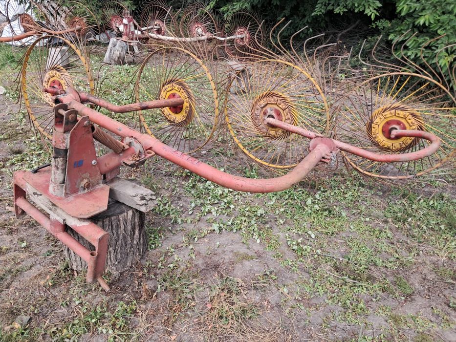 Grebla adunat si intors fan