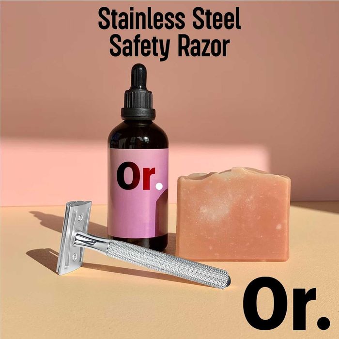 Класически бръснач от неръждаема стомана – Професионален дизайн