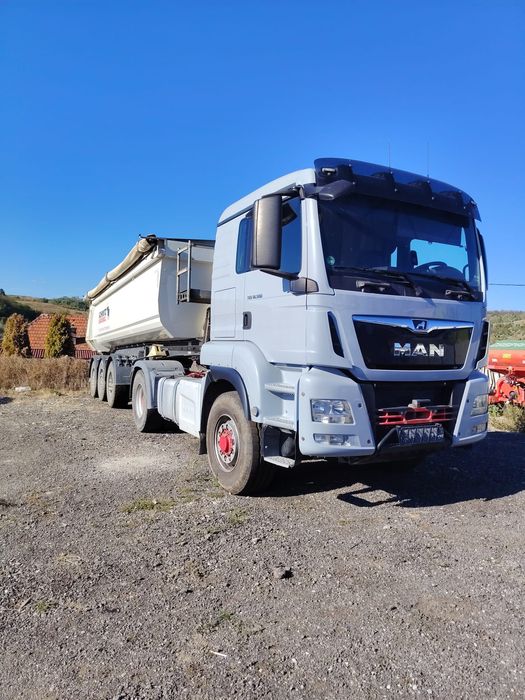 Cap tractor MAN TGS si semiremorcă SCHMITZ