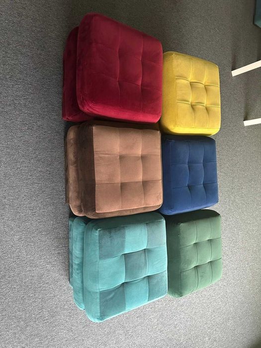puf taburet colorat 45x45x45