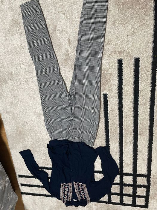Pantaloni h&m + camasa