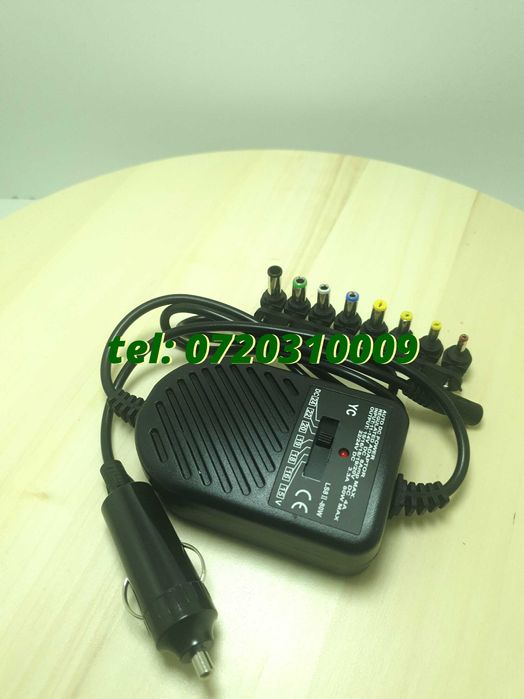 Incarcator Universal De Masina Auto Dc Adaptor Alimentare Notebook La