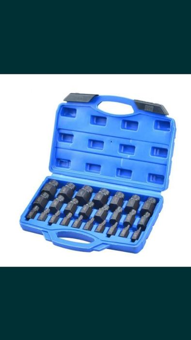 Набор экстракторов для выкручивания сломанных болтов