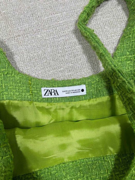 Женское твидовое платье Zara