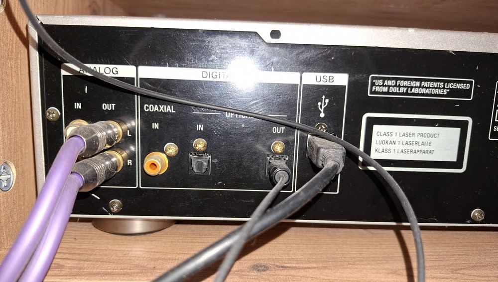 Sony minidisc deck