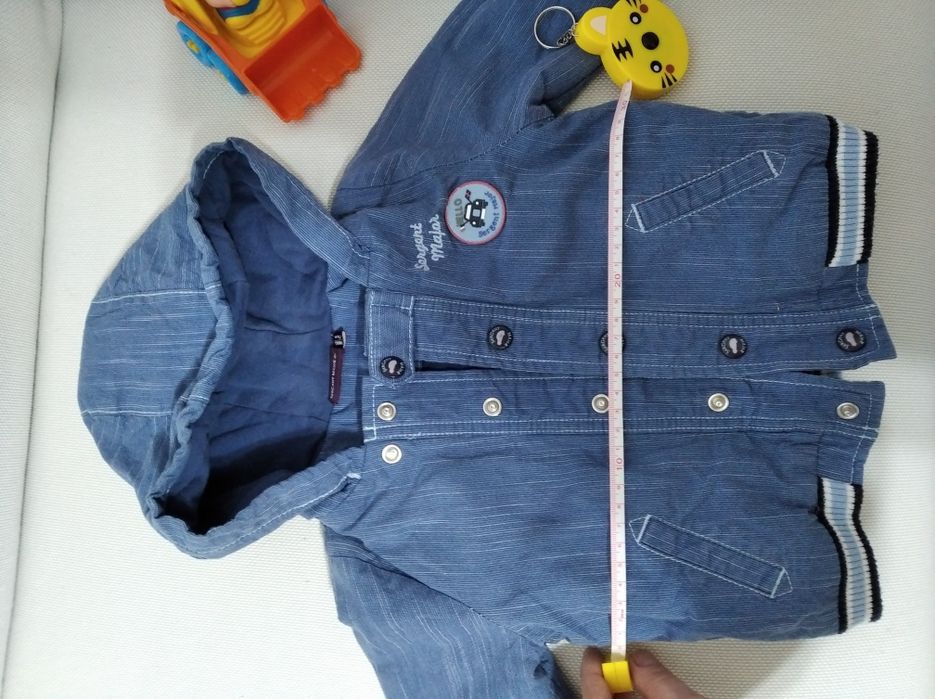 Geaca Sergent Major jacheta bebe 9 -12 luni 71 cm