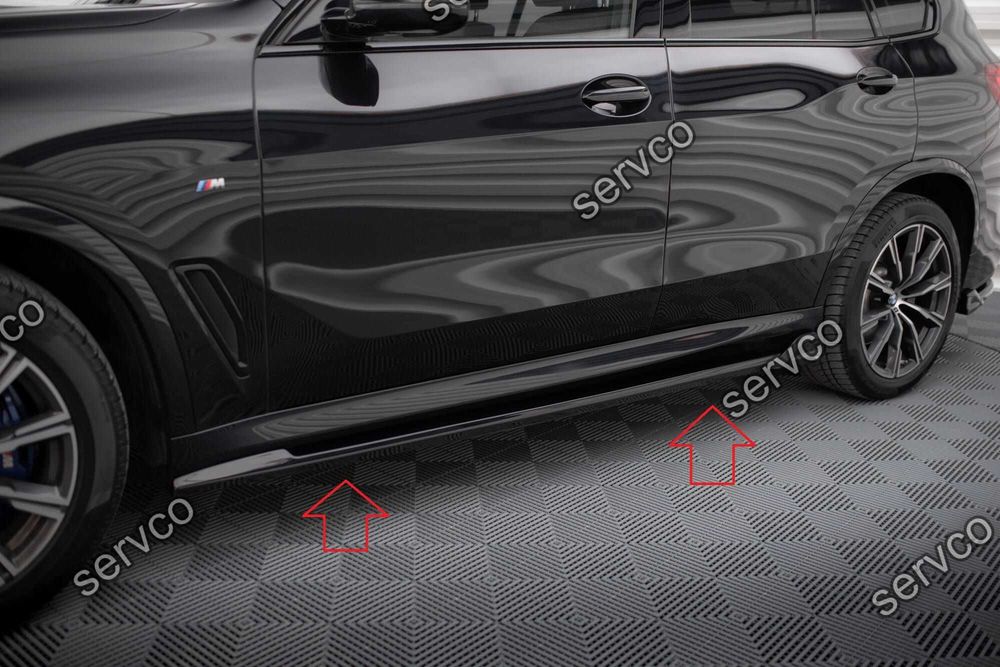 Pachet Set Splitter Exterior Lip Prelungiri Body kit tuning Bmw X5 G05 M-Pachet 2018-2023 v6 - Maxton Design