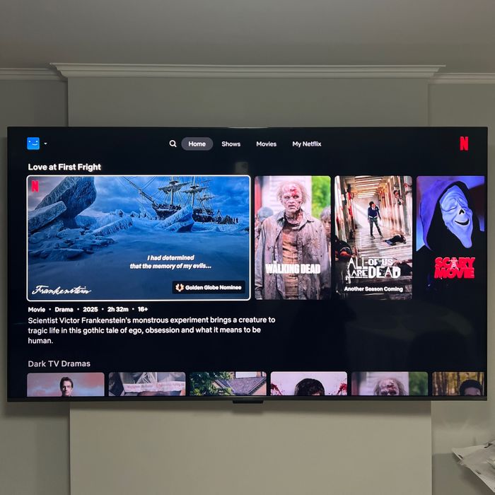 Телевизор Sharp LC-75GP7265E, 75”, QLED, 4K, Ultra HD, Google TV