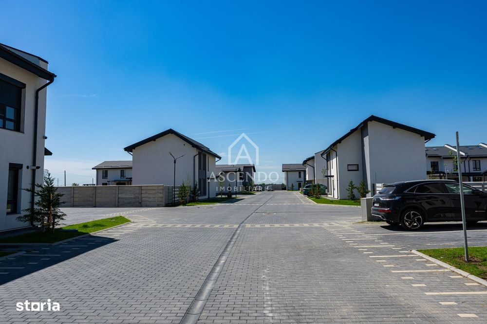 Case noi în Măgurele cu grădină proprie, parc privat și finisaje premi