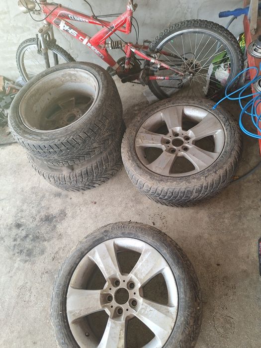 Jante bmw r18 ,cauciucuri iarna