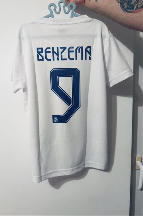 Tricou copii Real Madrid Benzema #9 – 10 ani (146 cm) – Nou